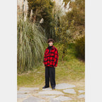 Buffalo Plaid Cruiser Jacket #Red×Black [BHS23F016BUFF]