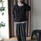 SILK TAFFETA CITY CRUISE PARKA #BLACK [A24A-10BL01C]