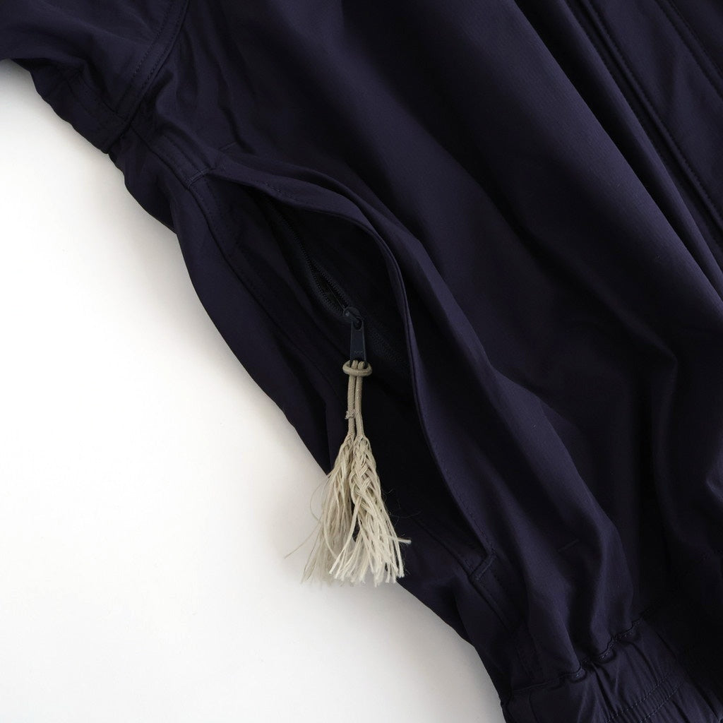 SM SWINGTOP JACKET Nylon Rip Polartec Alpha #Navy [25f_SMMF244068]