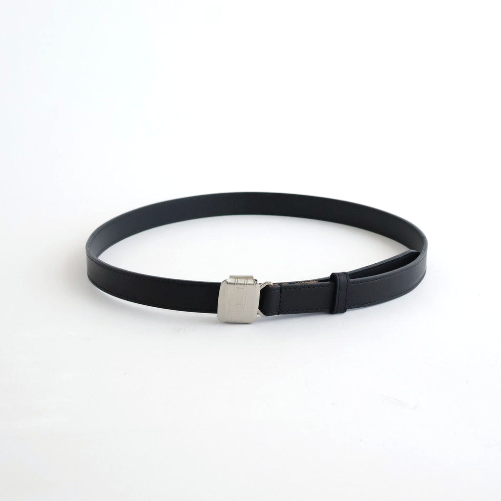 SLIDE BUCKLE BELT #BLACK [AC-16-C-GUIDI-5]