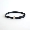 SLIDE BUCKLE BELT #BLACK [AC-16-C-GUIDI-5]
