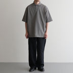 ONE BUTTON POLO S/S TEE #GRAY [M25A15CS02B]