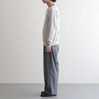 Cotton Silk Henleyneck #Silver Gray [NEP-SS2627]
