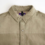Corduroy Field Insulation Shirt Jacket #Taupe [N26FA051]