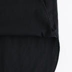 Chambray Sleeveless Dress #Black [BHSW25S10]