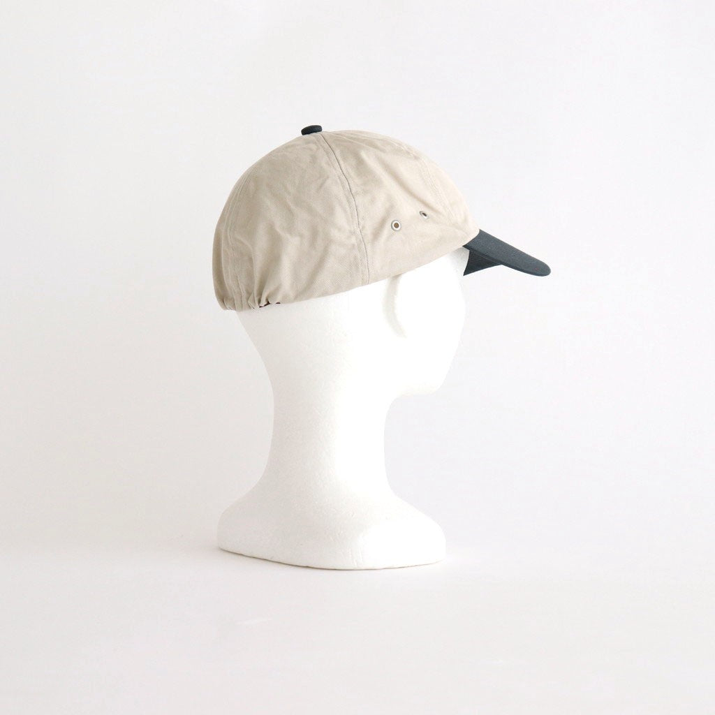 COMBINATION BILL CAP #IVORYxBLUE GRAY [PMAT-AC05]