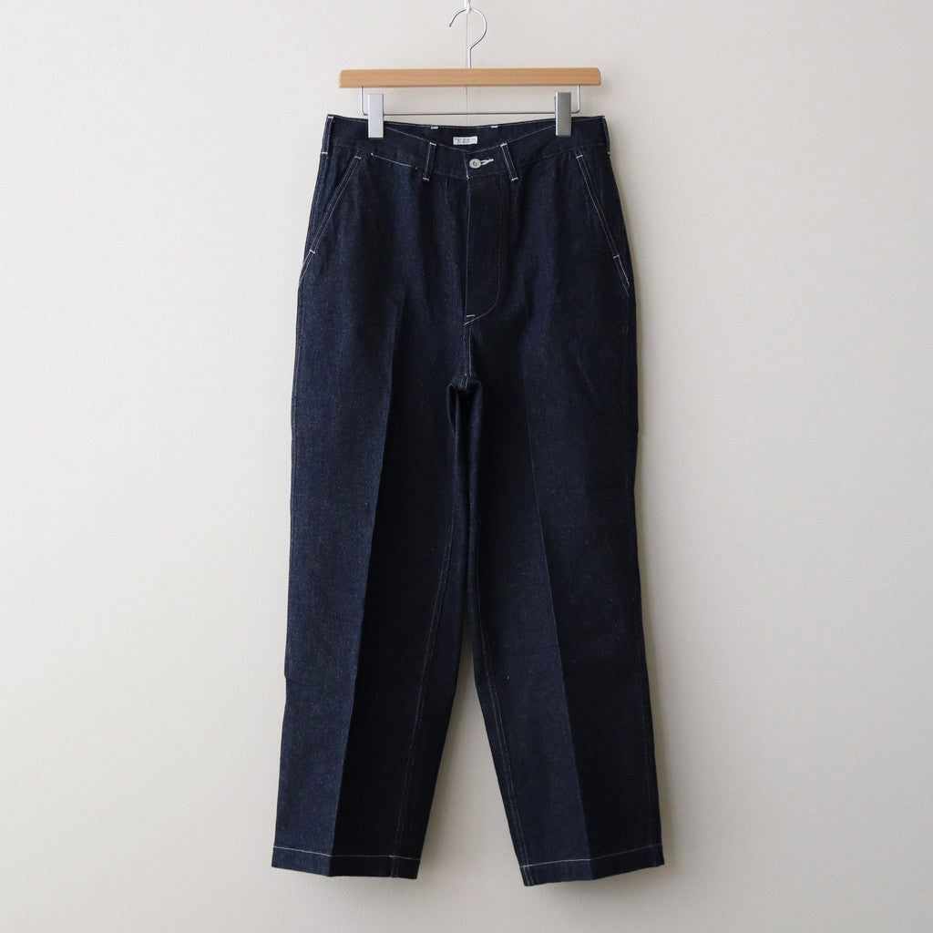 MIL DENIM TROUSERS #INDIGO [PM-PTM40]