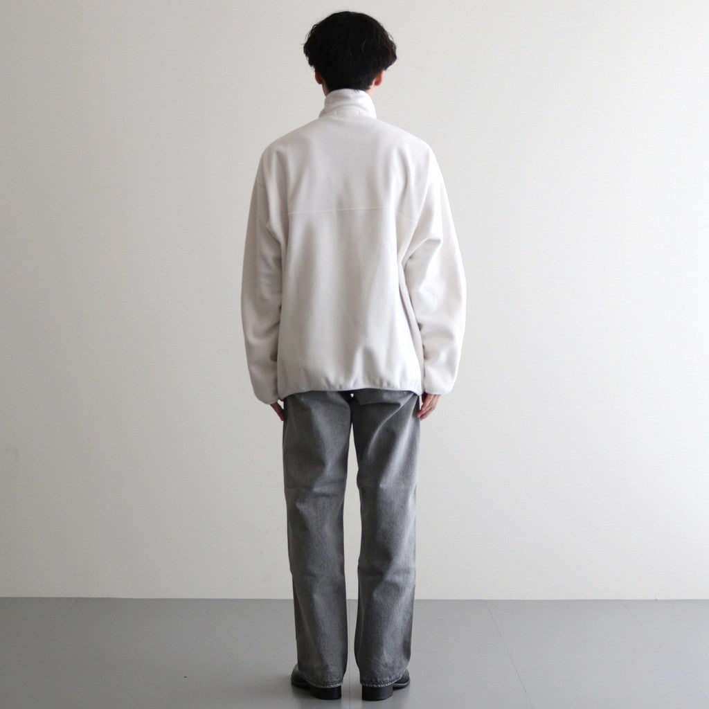 RECYCLE POLYESTER FLEECE BZ #WHITE [17032 25328]