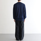CHOMA CREW NECK #DARK BLUE [BN-25SM-058]