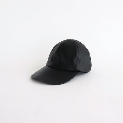 STEERHIDE CURVED VISOR CAP - LAPHROIG (EXCLUSIVE) #BLACK [X01009]