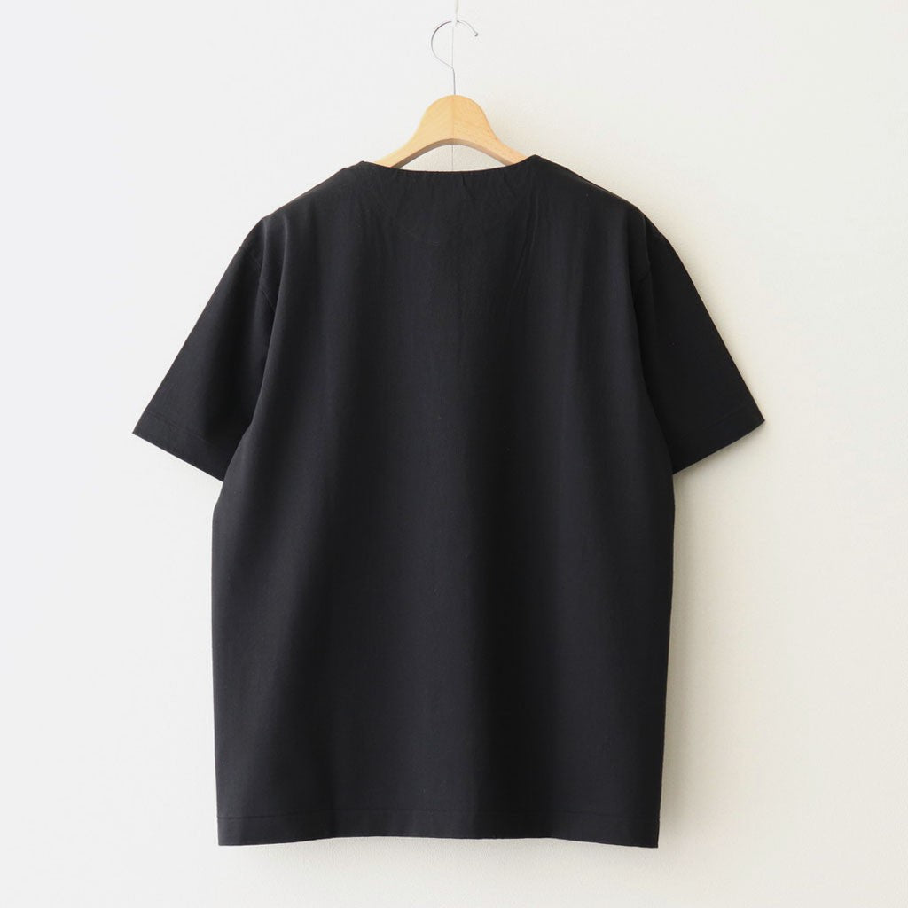 TUBE TEE (Henry-Neck) #ONYX [251OJ-CT05]