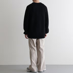 SIGNATURE CREW NECK #BLACK [BN-25FM-038]