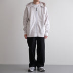 11oz Zip Up Hoodie #Stone [N25FH046]