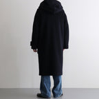 Wool Felton Duffle Coat #DarkNavy×Black-toggle [bROOTS25F2]