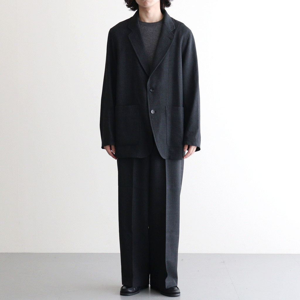STROLL AROUND JACKET #GRAY BIRD’S-EYE [M26C10JK01C]
