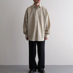 COMFORT FIT SHIRT #BEIGE [A26A15SH01C]