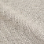 WASHED HIGH COUNT LINEN POLO #NATURAL [BN-26SM-022]