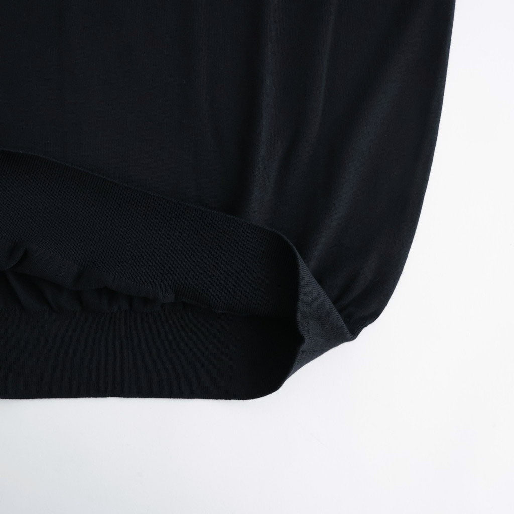 BABY WOOL V NECK #BLACK [BN-26FM-041]
