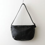 NEW NEWSPAPER BAG M #BLACK [BG-41-C-COW-5]