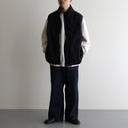 LEVEL3 Fleece Vest #Black [bROOTS24F13]