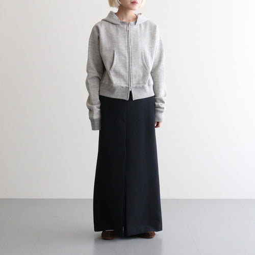 AFTER HOODIE ZIP UP SWEAT #TOP GRAY [26W-BIS-CS51]