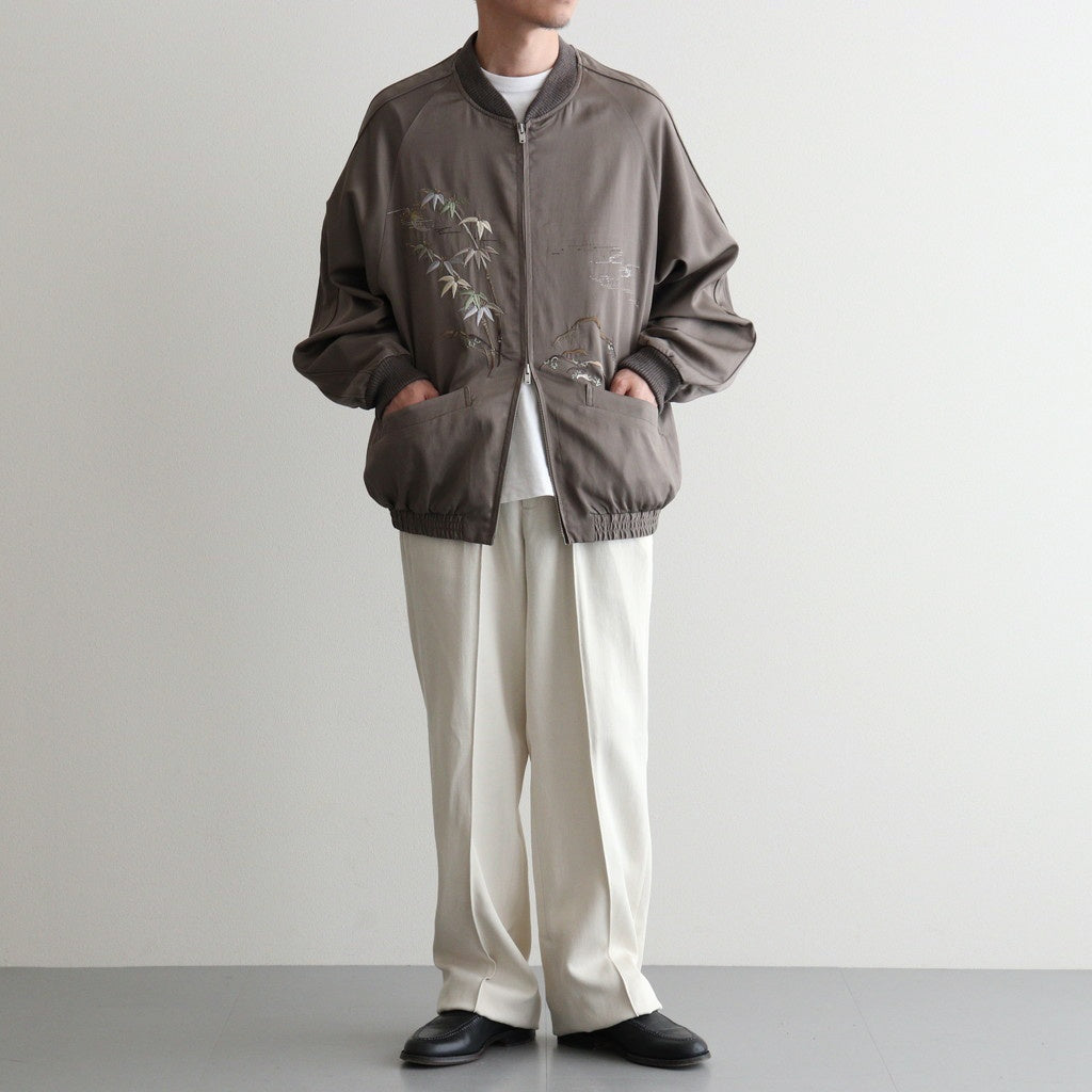 STUNNING RAYON SOUVENIR JACKET #MOREL [261OJ-JK25]