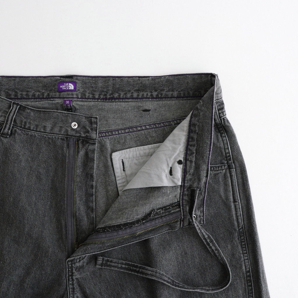 Linen Cotton Denim Field Pants #Gray [N26FC029]