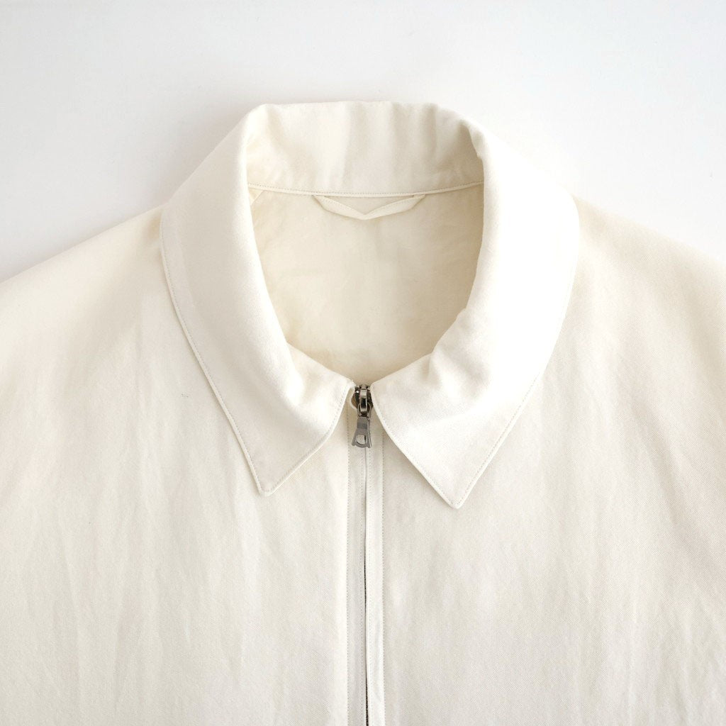 Washed Wool Silk Sports Jacket #Ivory [BHS26F020]