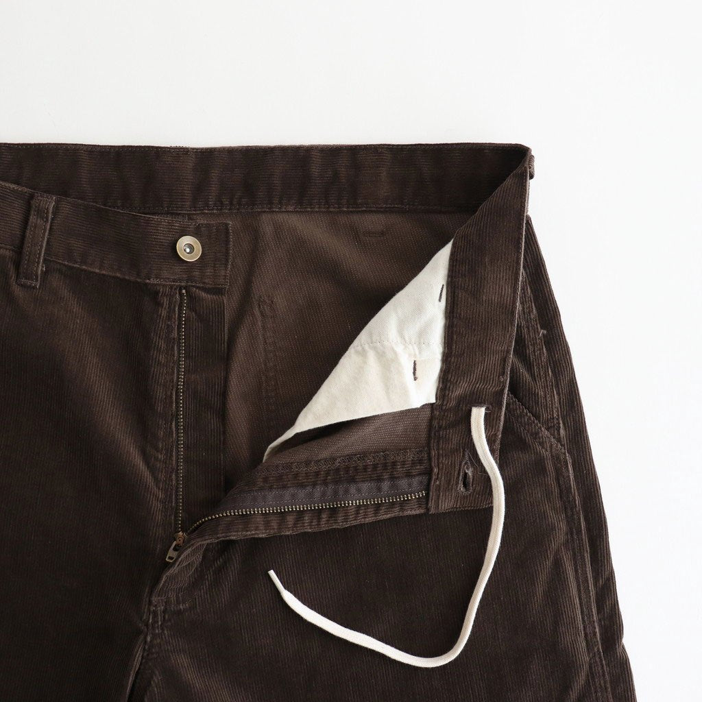 Corduroy Dock Pants #Brown [S25FC061]