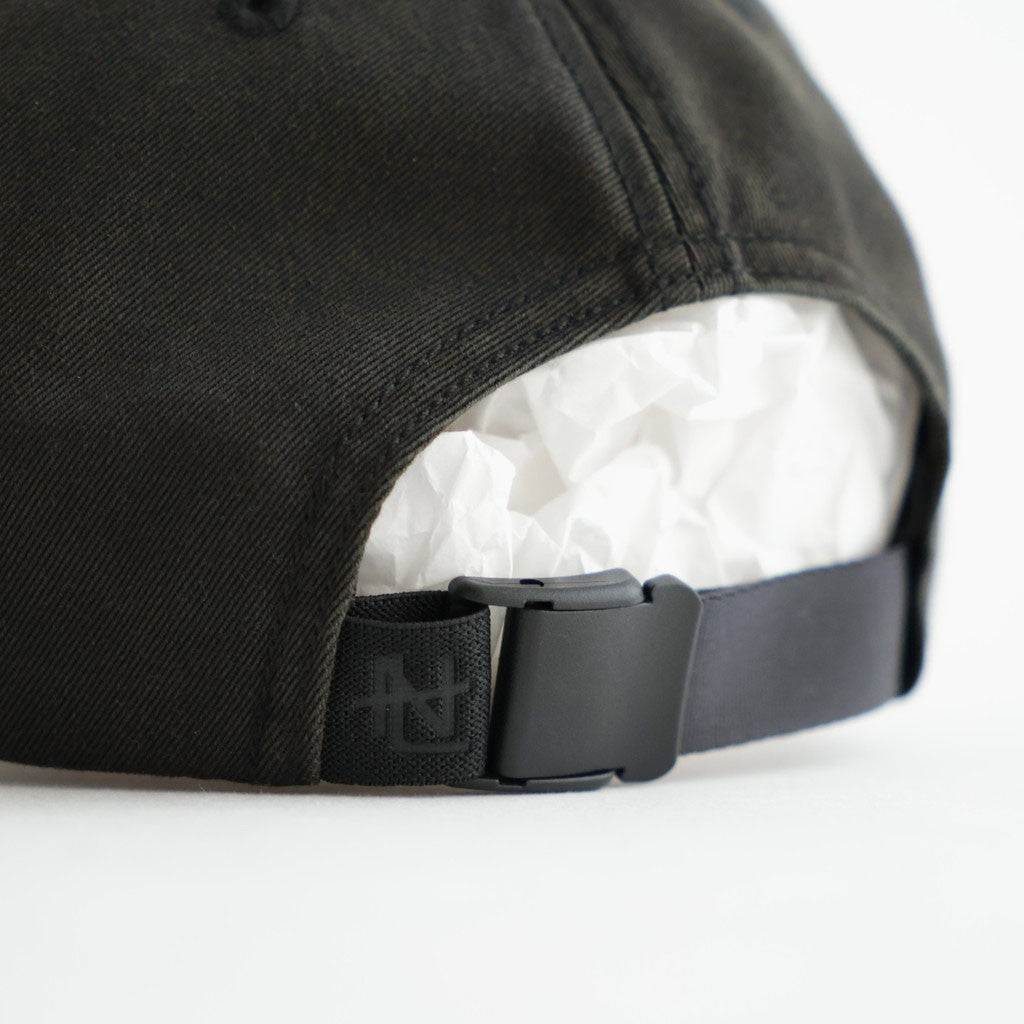 Washed Chino Cap #Black [S26FP067]