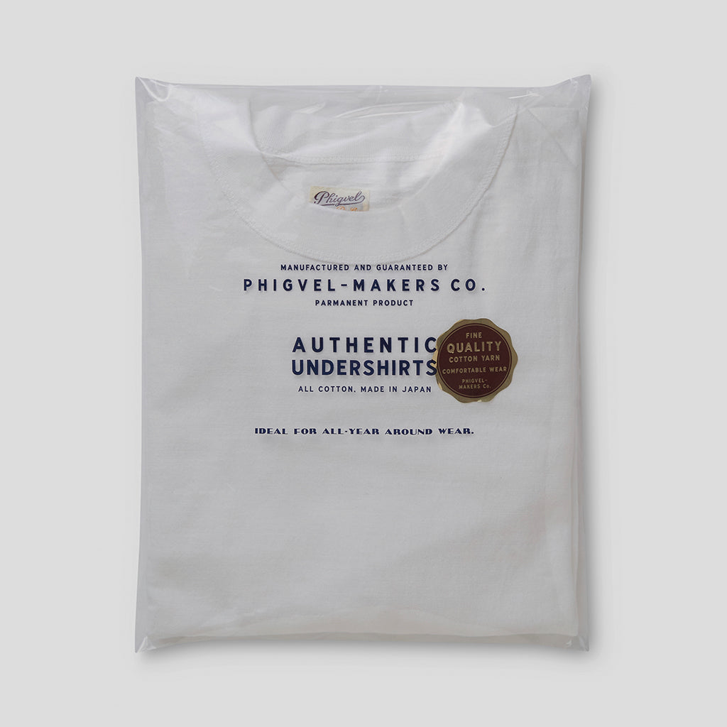 LONG SLEEVE TOP #OFF WHITE [PM-VTGT06] _ PHIGVEL MAKERS & Co