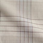 OPEN COLLAR S/S SHIRT #SAGE CHECK [M26A18SH02B]