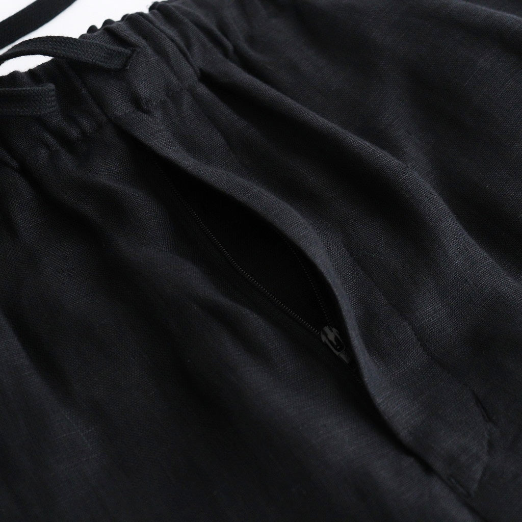 WIDE CYLINDER FIT EASY PANTS #BLACK [M26B01PT01C]