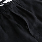 WIDE CYLINDER FIT EASY PANTS #BLACK [M26B01PT01C]