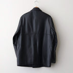 DOUBLE BREASTED JKT #BLACK [SH-62-C-SHEEP-4]
