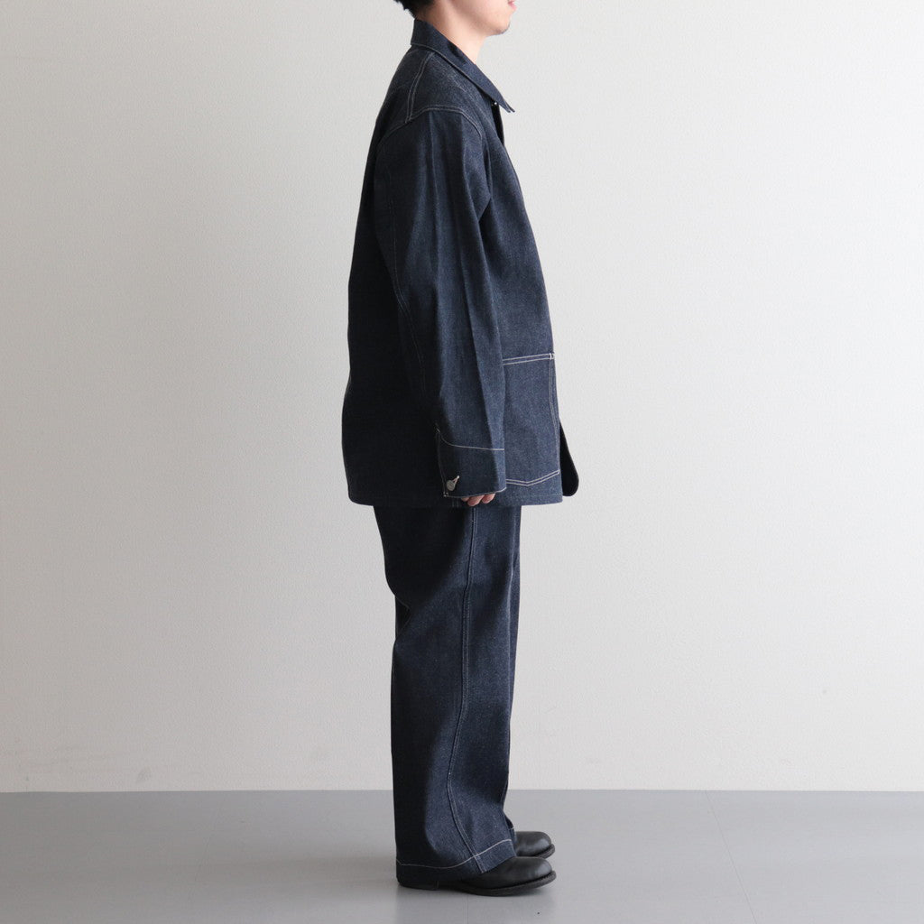 DENIM CHORE JACKET #INDIGO RIGID [PM-OTE30]