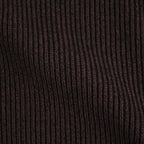SOLID WOOL RIB POLO CARDIGAN #ROSEWOOD [BN-26FL-032]