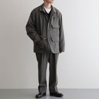 W/CA HUNTING JACKET #B.GRAY [PMAU-OT08]