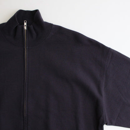 ORGANIC COTTON BLEND HEAVY WEIGHT FLEECE BZ #NAVY [16542 25342]