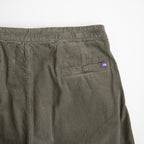 Corduroy Wide Straight Field Pants #Olive [N26FC052]