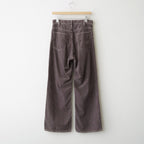 SULFUR-DYED BLEACHED CORDUROY PANTS #050 FADED BROWN [17062 40044]
