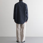 DOUBLE PLEATED EASY TROUSERS #TAUPE [A26A22PT02C]