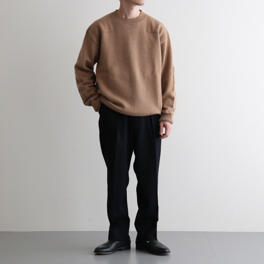 W/CA SAFARI TROUSERS #INK NAVY [PMAU-PT08]