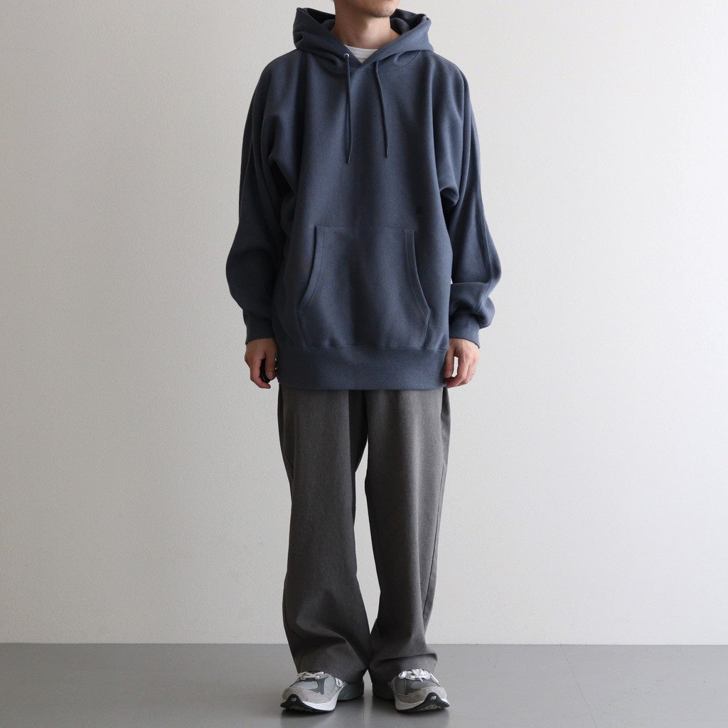 Hooded Pullover Sweat #Heather Navy [S25SH012]