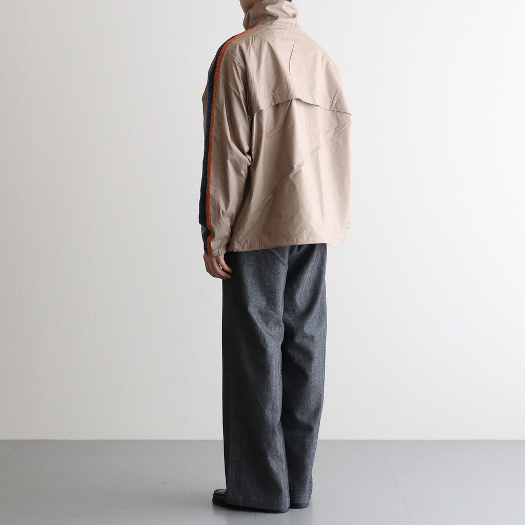 TRACK JACKET POLYESTER #BEIGE [DNA25B03-A]