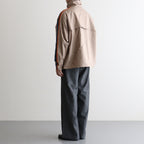 TRACK JACKET POLYESTER #BEIGE [DNA25B03-A]