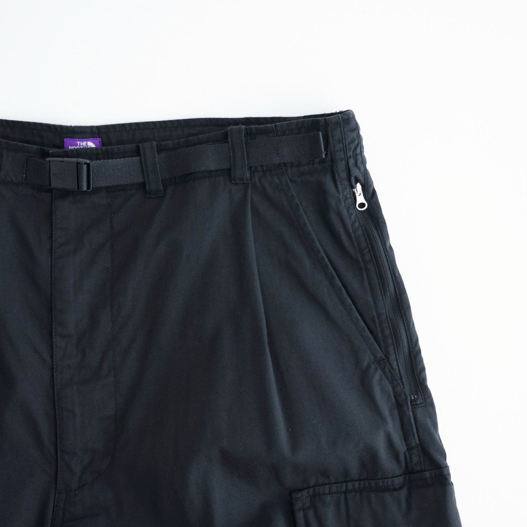 Ripstop Field Cargo Pants #Black [N25FC067]