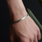 ID BRACELET - ARABESQUE #SILVER [X02003]