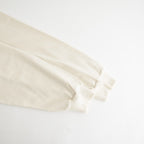 Co/Silk Nep Harf-zip P/O #Ivory [BHS25S037F26]