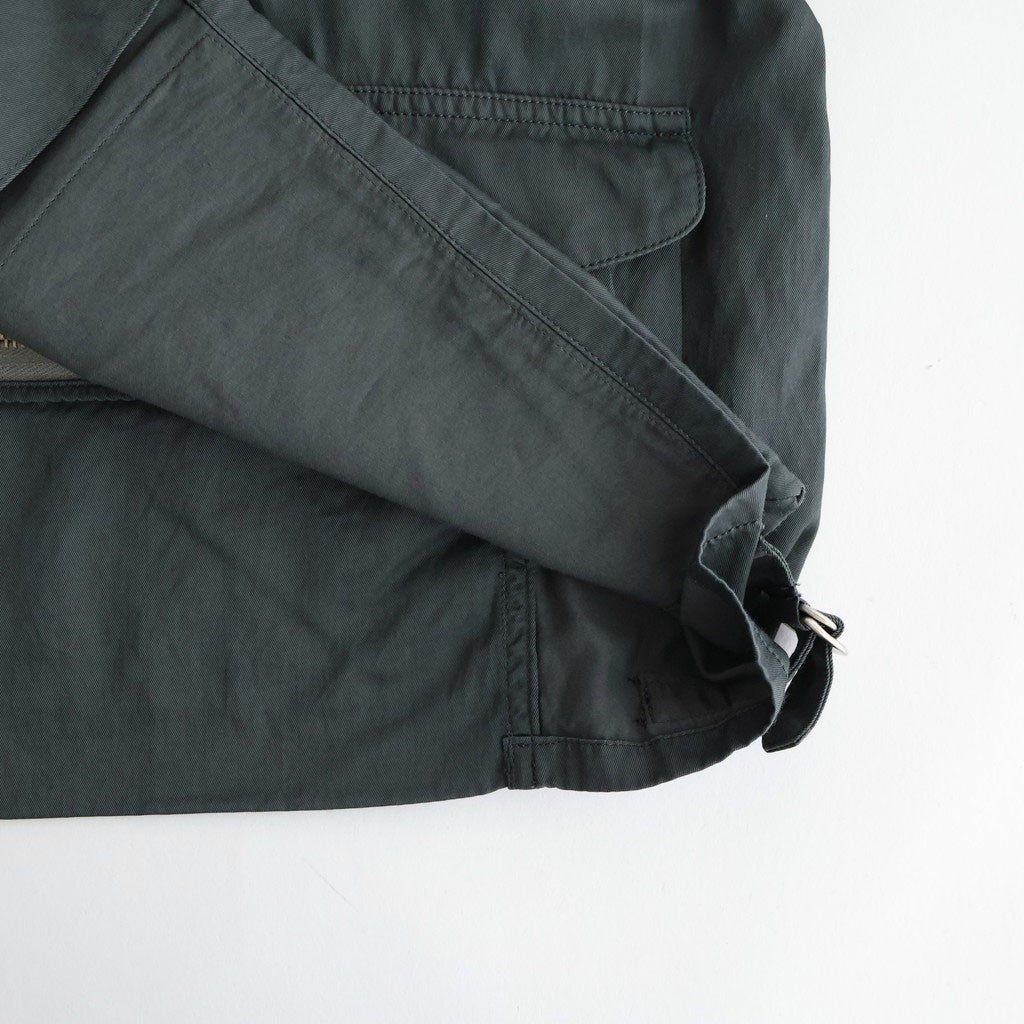 PATINA-RAYON WEATHER CHIEF JACKET #CELADON [261OJ-JK11]